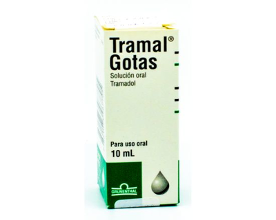 Tramal Gotas, 10 ml, Solucion oral