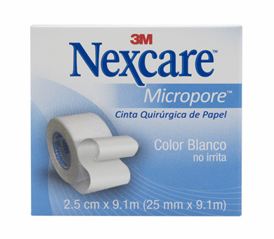 NEXCARE ESPARADRAPO MICROPORE 1” X 10 YARDAS