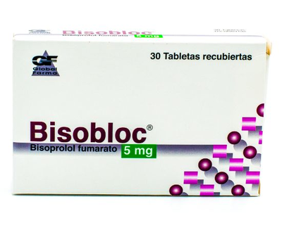 Bisobloc 5 mg 30 tabletas