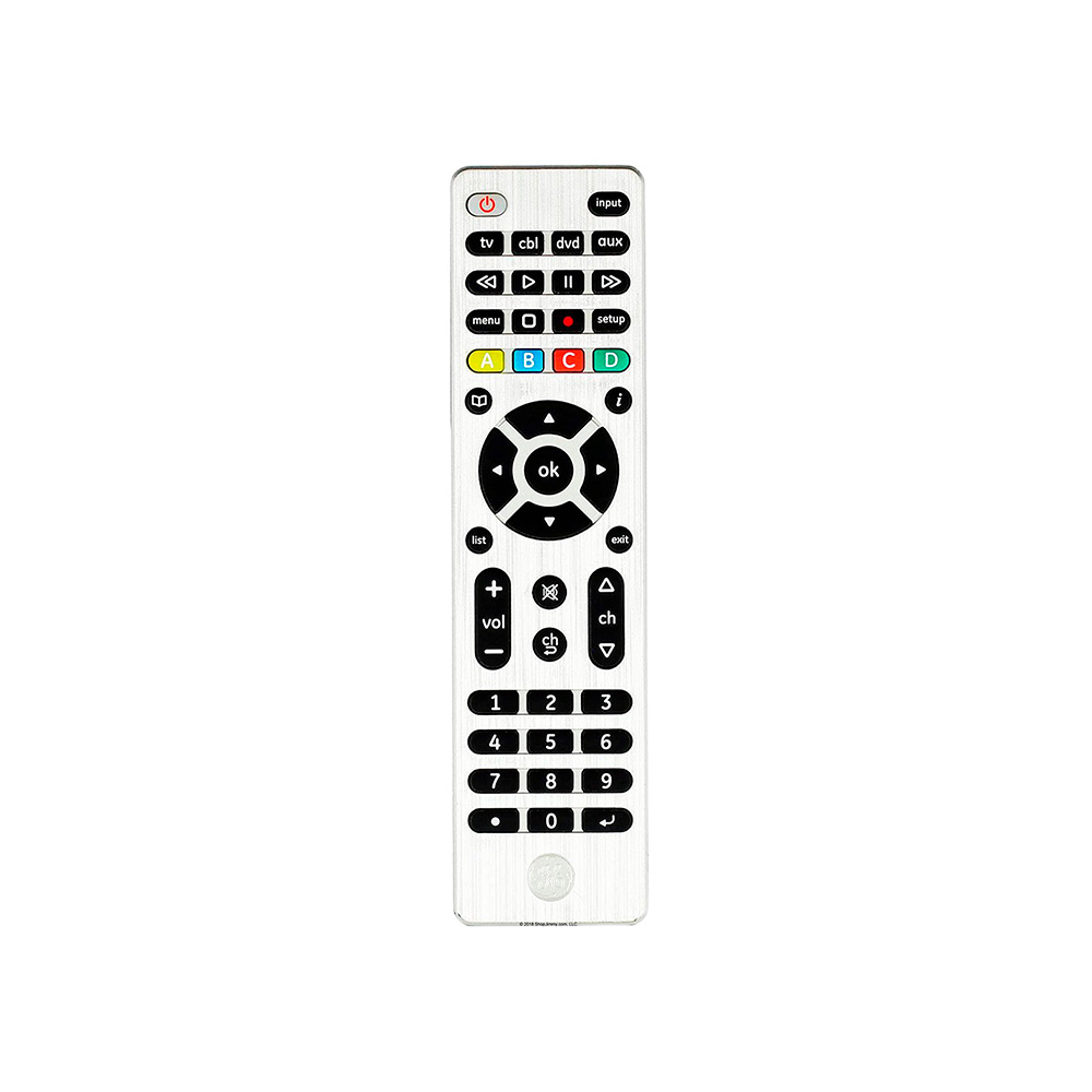 Control remoto universal 4 funciones negro