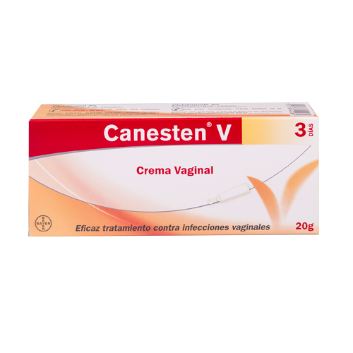 CREMA VAGINAL CANESTEN V 3 DIAS 2% 20 GR