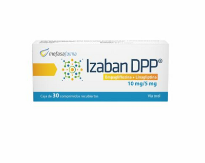Izaban DPP 10/5 mg 30 comprimidos recubiertos