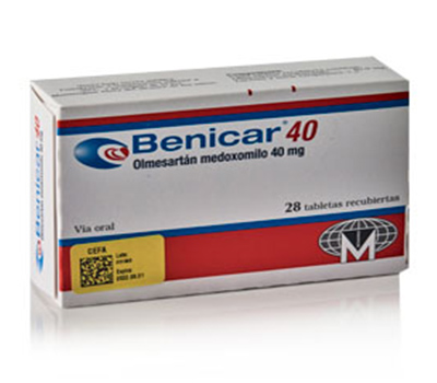 BENICAR 40MG TABLETAS VIA ORAL X28