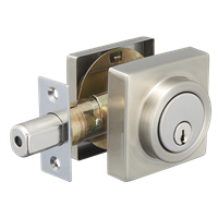 Cerrojo Sencillo Llave Mariposa Niquel Satin Tokyo Kwikset
