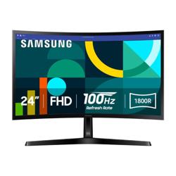 Monitor Samsung Curvo, 24 Pulgadas, FHD 1920x1080, 100 Hz, Wind