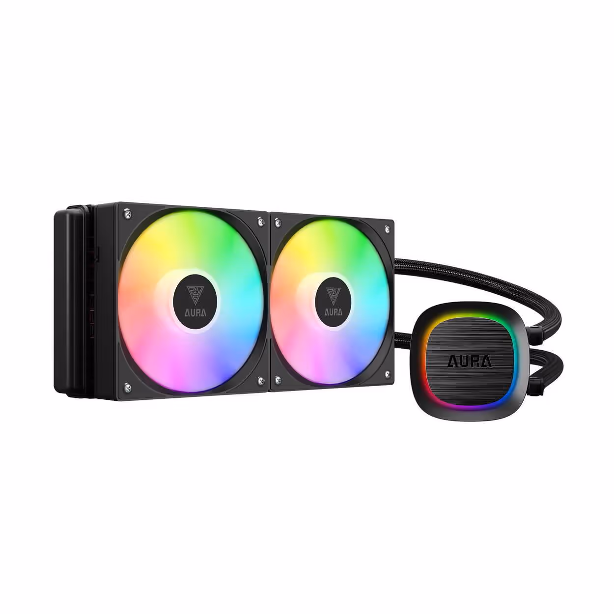 ENFRIAMIENTO LIQUIDO GAMDIAS AURA GL240 V2 ARGB – NEGRO