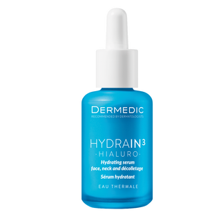 Dermedic Hydrain3 Hialuro Suero Hidratante Cara Cuello y Escote 30 ml