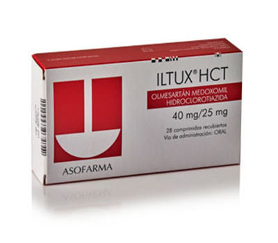 ILTUX HCT 40mg/25mg x 28 TABLETAS