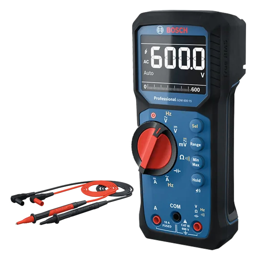 Multimetro digital 10A 600V Bosch