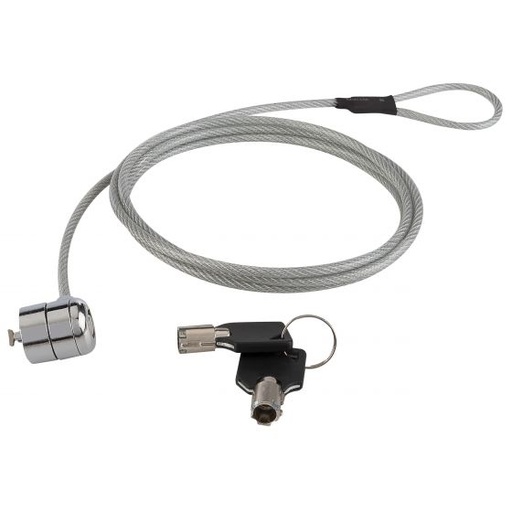 CANDADO DE LLAVE Steren CON CABLE PARA LAPTOP COM-220
