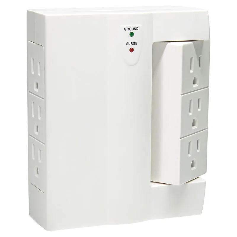 Multitoma móvil 6 salidas 1825W Tezza