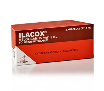 ILACOX 15 MG AMPOLLAS SOLUCIÓN INYECTABLE