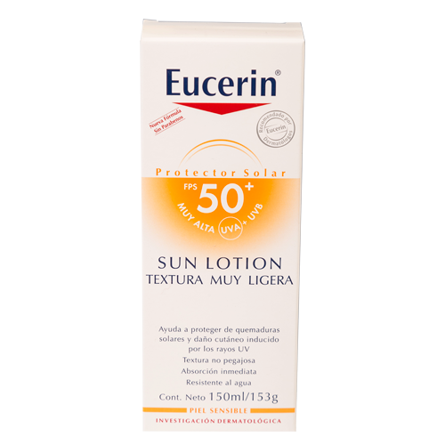 PROT.SOLAR EUCERIN TEXT.MUY LIGERA SPF 50 150 ML