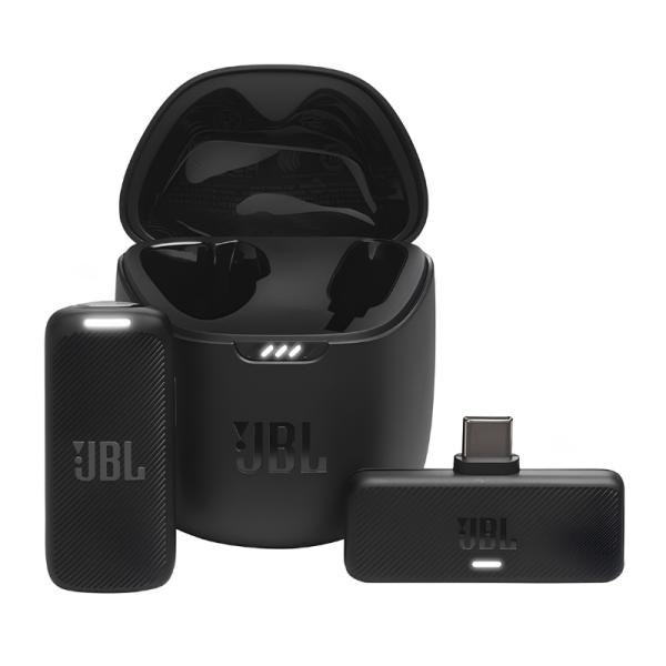 Microfono JBL Quantum Stream 2.4 GHZ y Estuche de Carga Jblstrmwlusbcblkam Inalámbrico – Negro