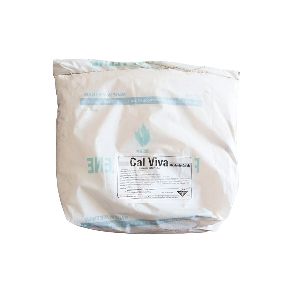 Cal viva bolsa 15 kilos