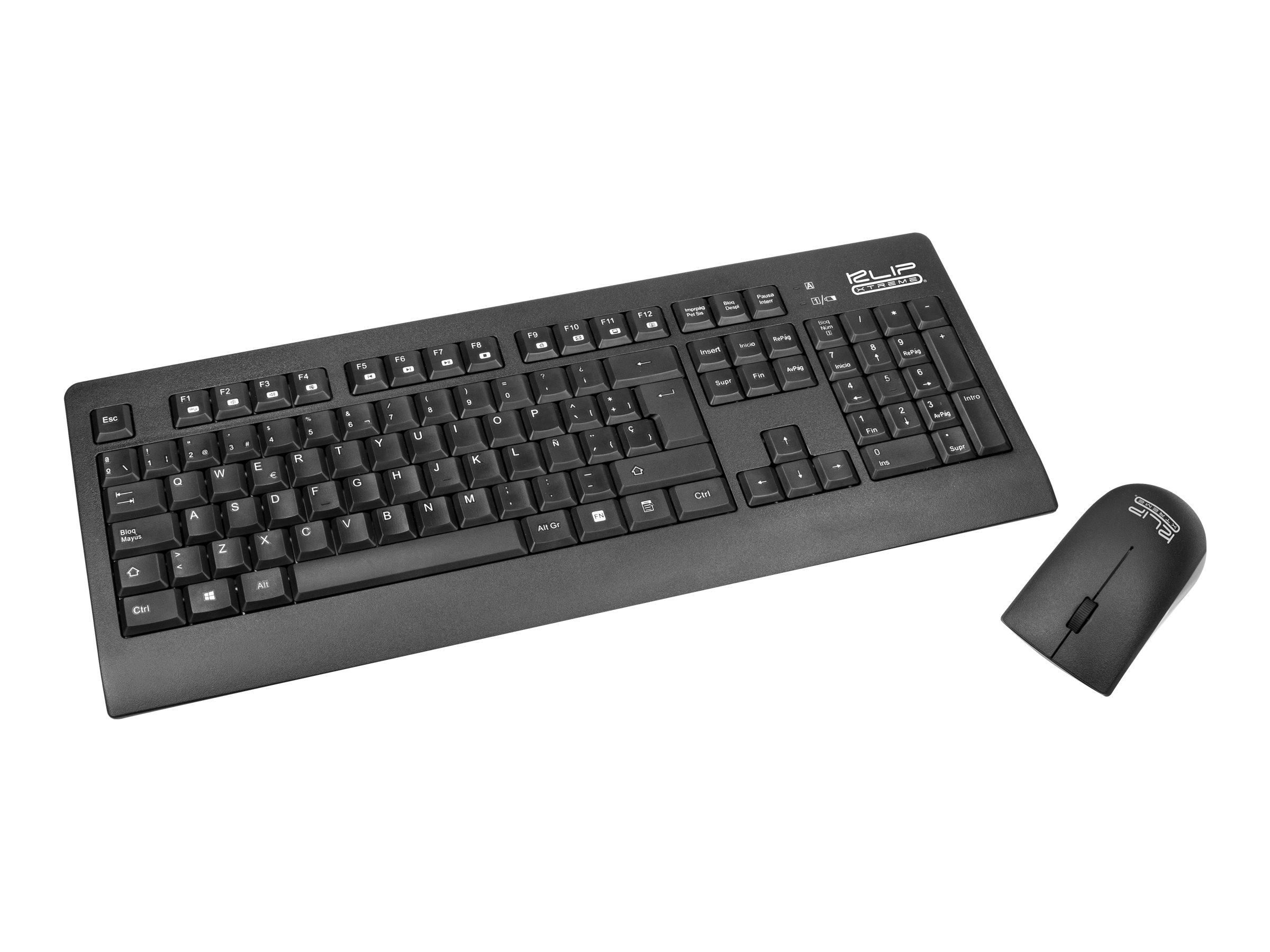TECLADO + MOUSE WIRELESS KLIP INSPIRE ULTRADELGADO (KCK-265S)