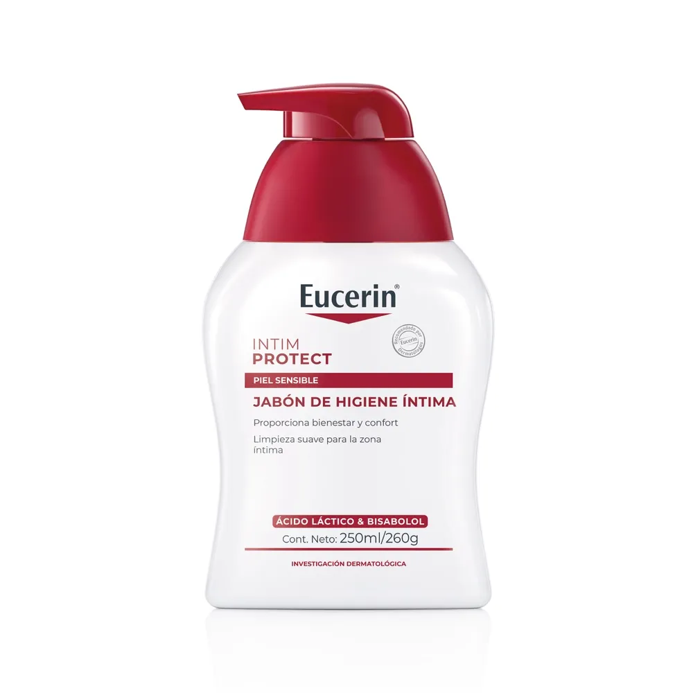 Jabón Líquido Eucerin De Limpieza Suave Zona Íntima -250ml