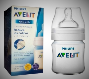 Avent, Biberon Anticolico, 0 m+ 125ml, 4oz