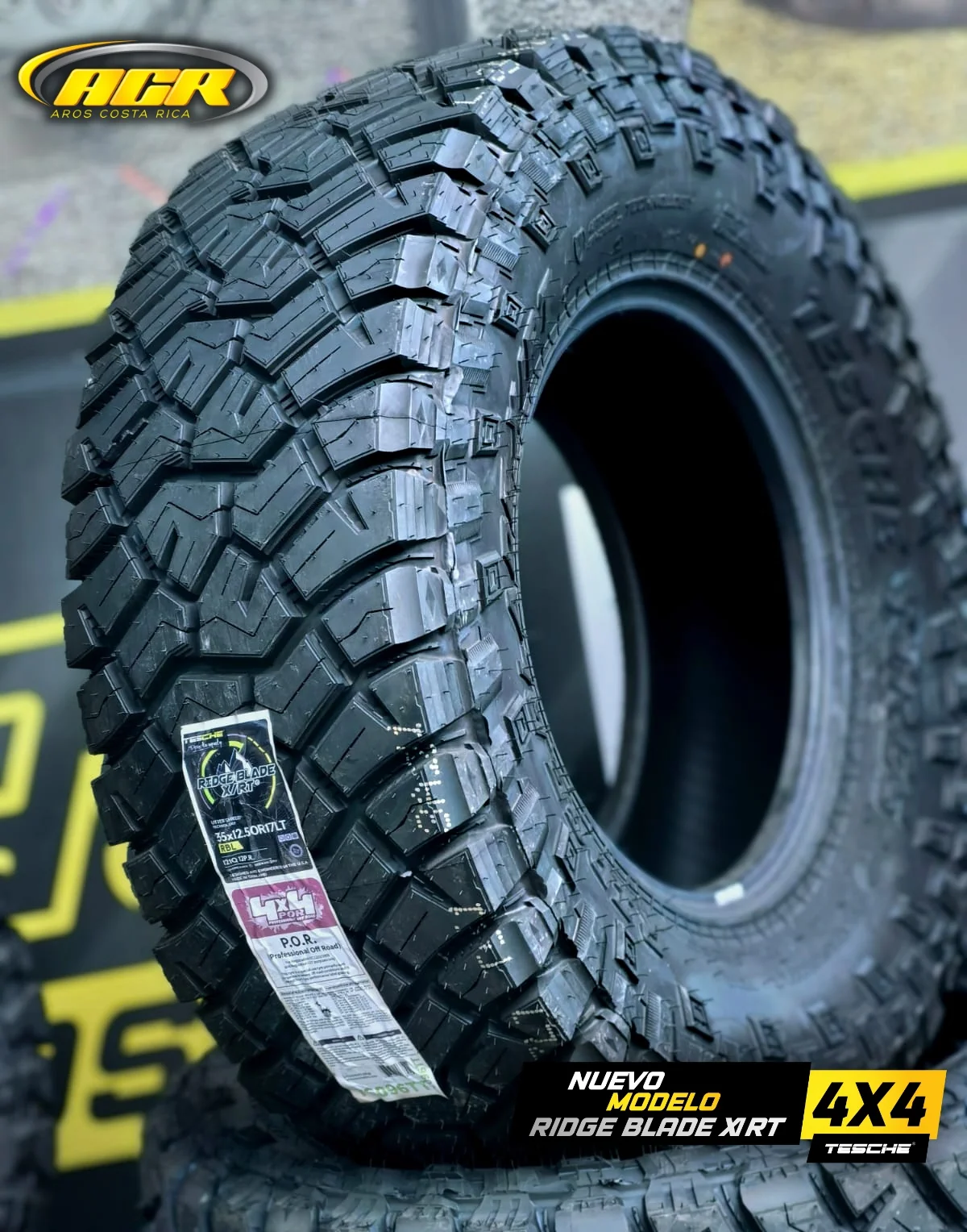 35x12.50R17 Ridge Blade X/RT