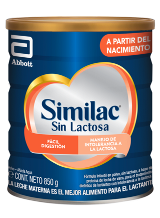 Similac, Sin Lactosa, 850 g
