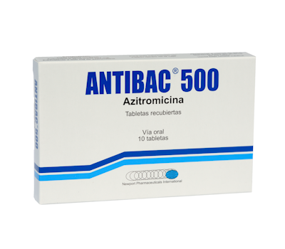 NEWPORT AZITROMICINA ANTIBACTERIAL 500MG TABLETAS VÍA ORAL