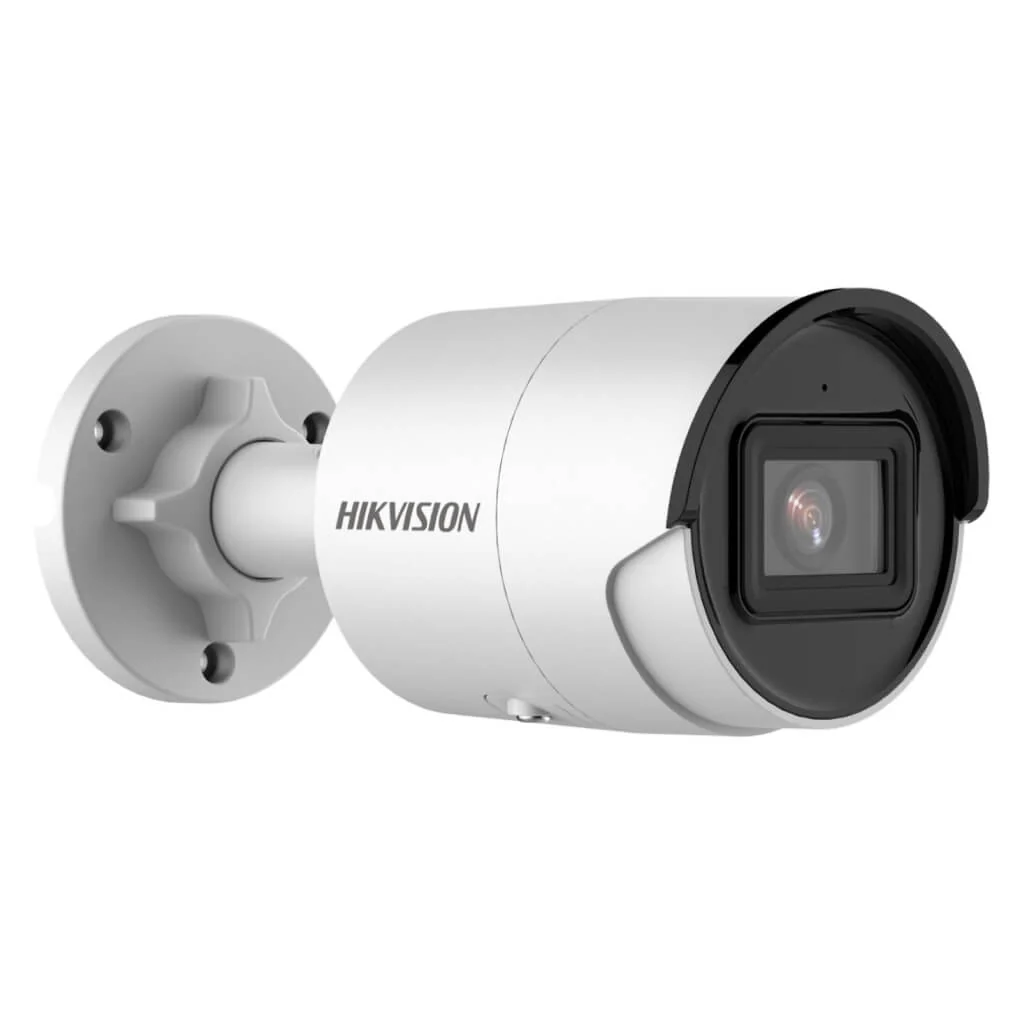 Hikvision Cámara de Seguridad Mini Bullet Fija AcuSense 8MP para Exteriores, 2.8 mm