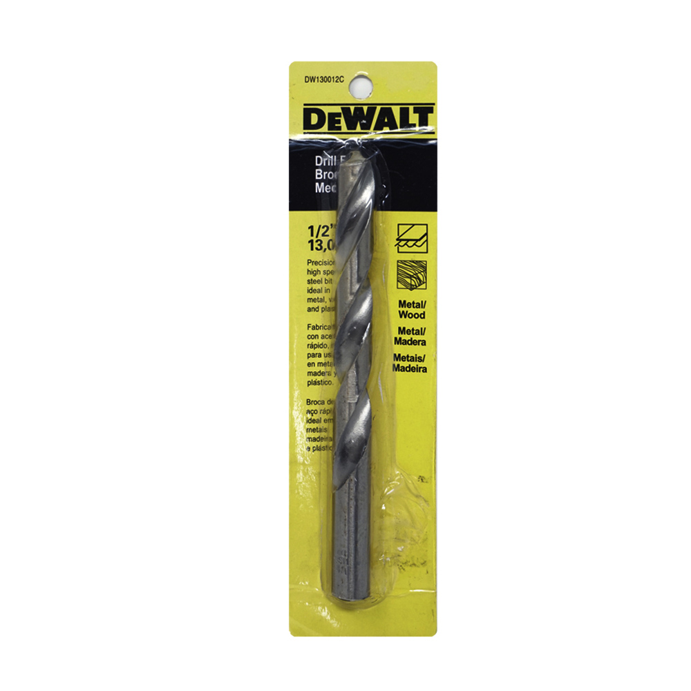 Broca metal HSS 1/2 DeWalt