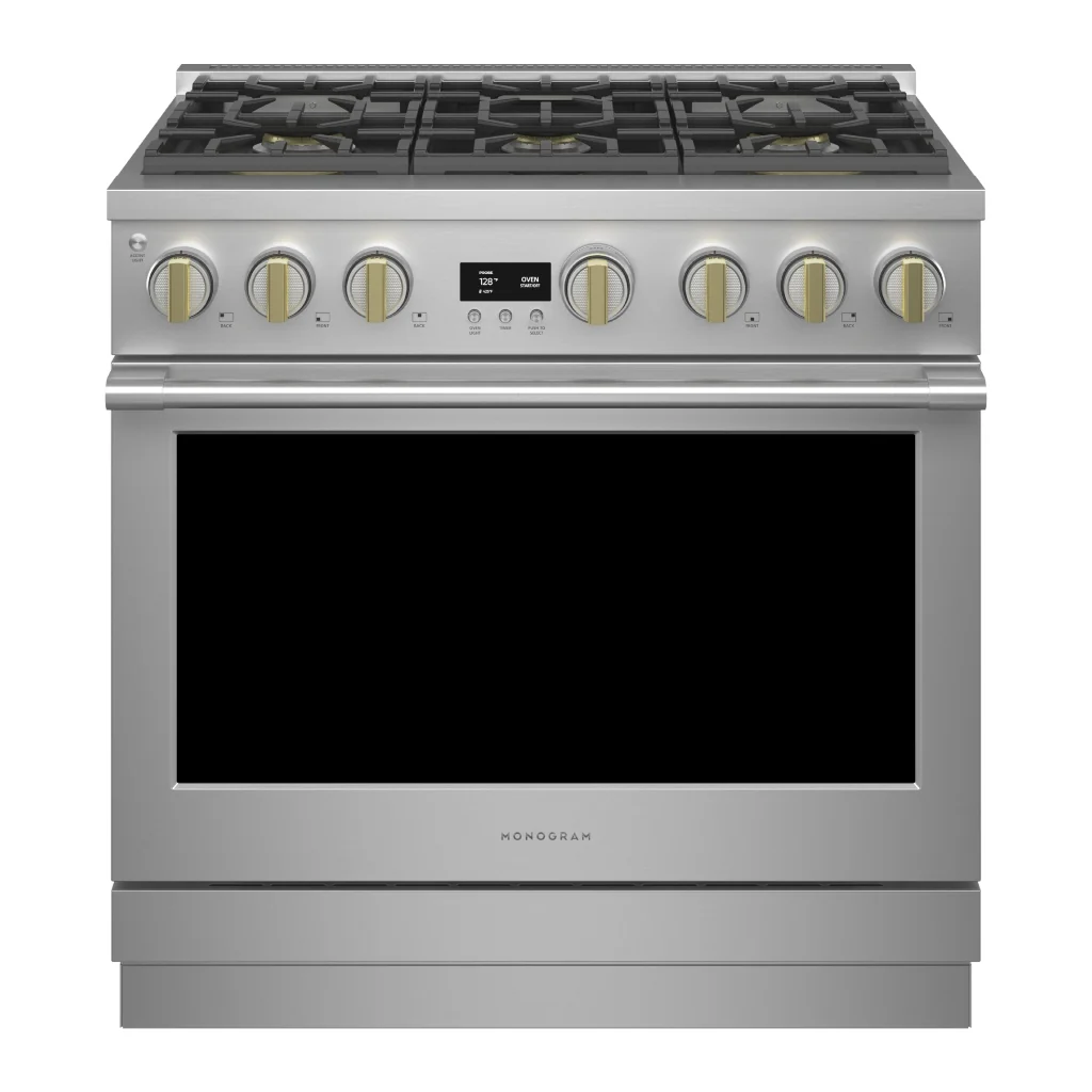 Monogram Cocina de Gas Profesional 36" 6 Quemadores, ZDP366NTSS