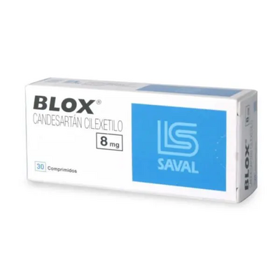 Blox 8 mg 30 comprimidos