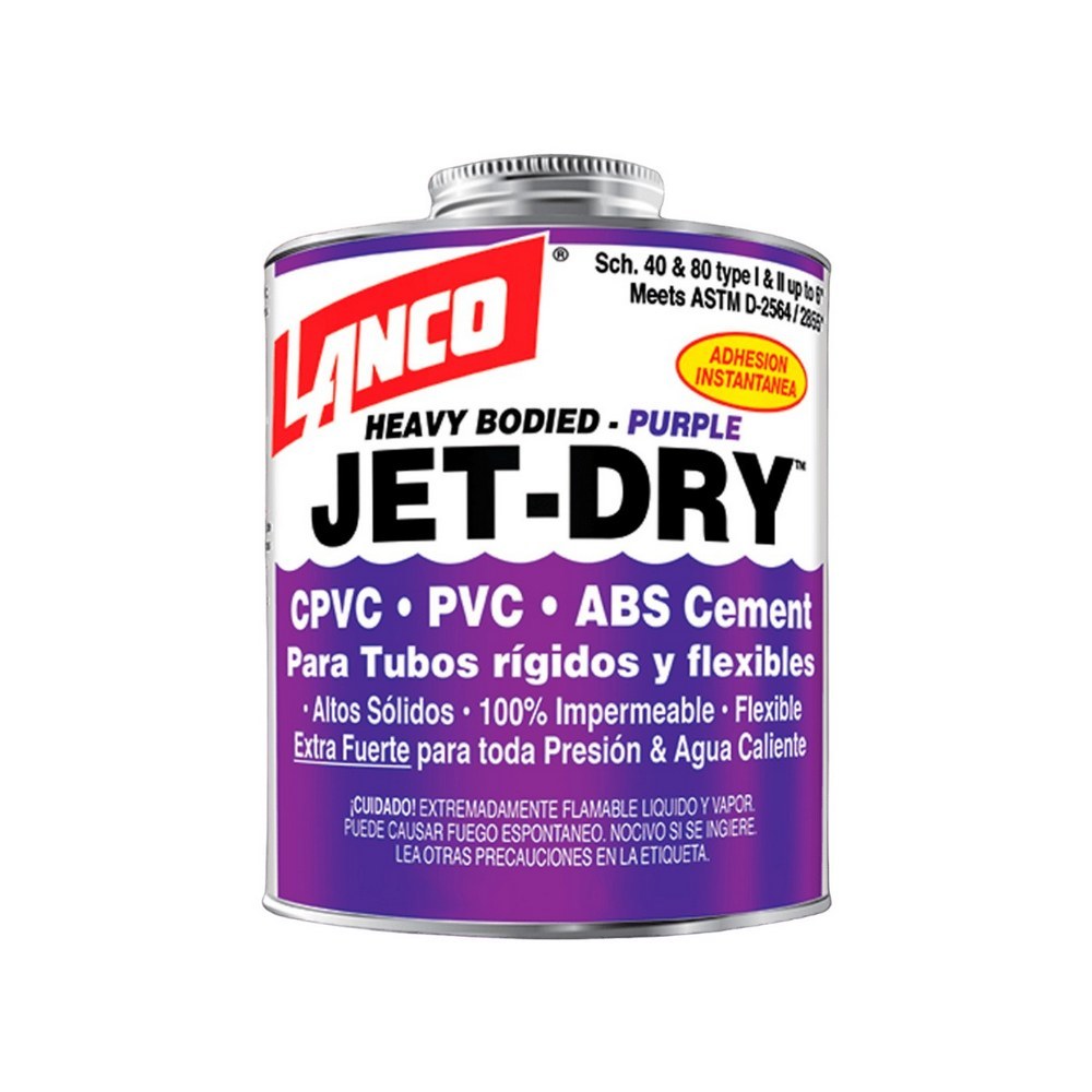 Pegamento para pvc 1-16 gal jet dry