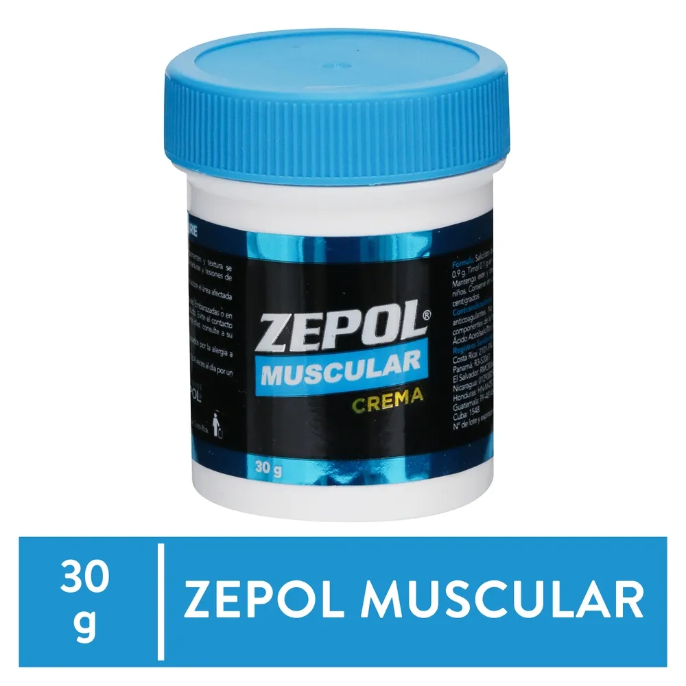 Zepol Muscular Frasco - 30 g