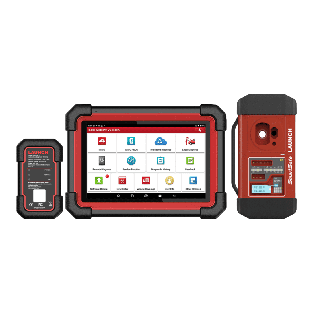 LAUNCH X-431 IMMO PRO SCANNER Y ANALIZADOR MULTIFUNCIONAL 8" CON INMOVILIZADOR 321193202