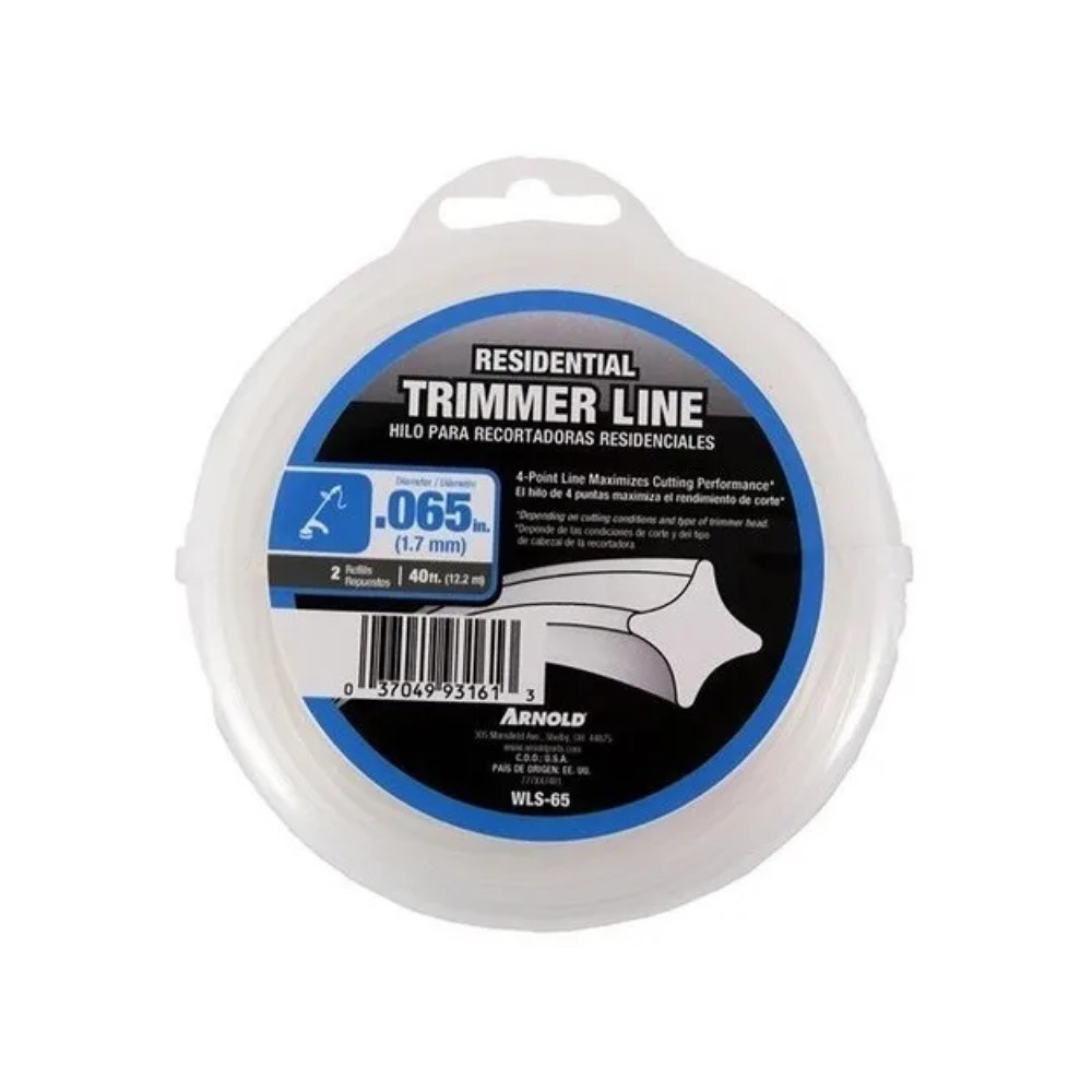Nylon para trimmer 40 pies