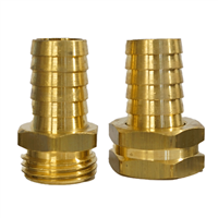 Acople Bronce Manguera Macho Hembra 1/2"