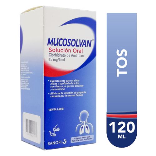 MUCOSOLVAN JARABE 120 ML