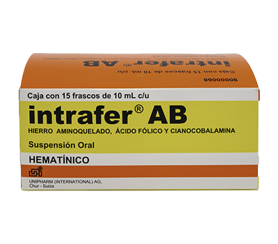 INTRAFER AB SUSPENSIÓN 30MG/500MCG/1000M
