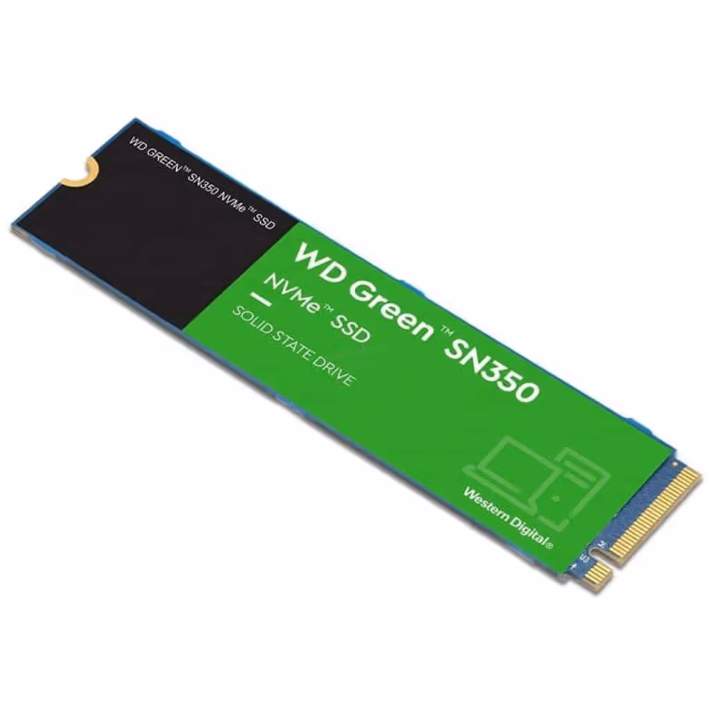 SSD M.2 WD GREEN SN350 PCIe – 2TB – 3200/3000 MB/s