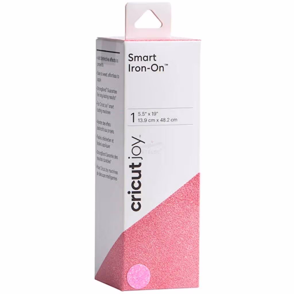 CRICUT VINIL SMART IRON-ON GLITTER JOY – ROSA