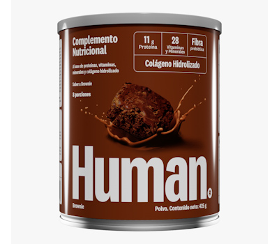 Human Adulto Sabor Brownie 425 gramos