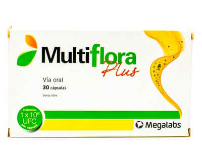 Multiflora Plus caja 30 cápsulas (precio por cápsula)