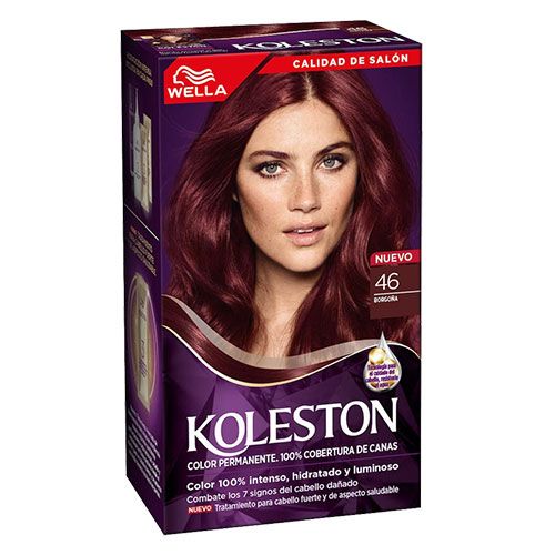 KOLESTON KIT TINTE BORGONA # 46 (NEW)