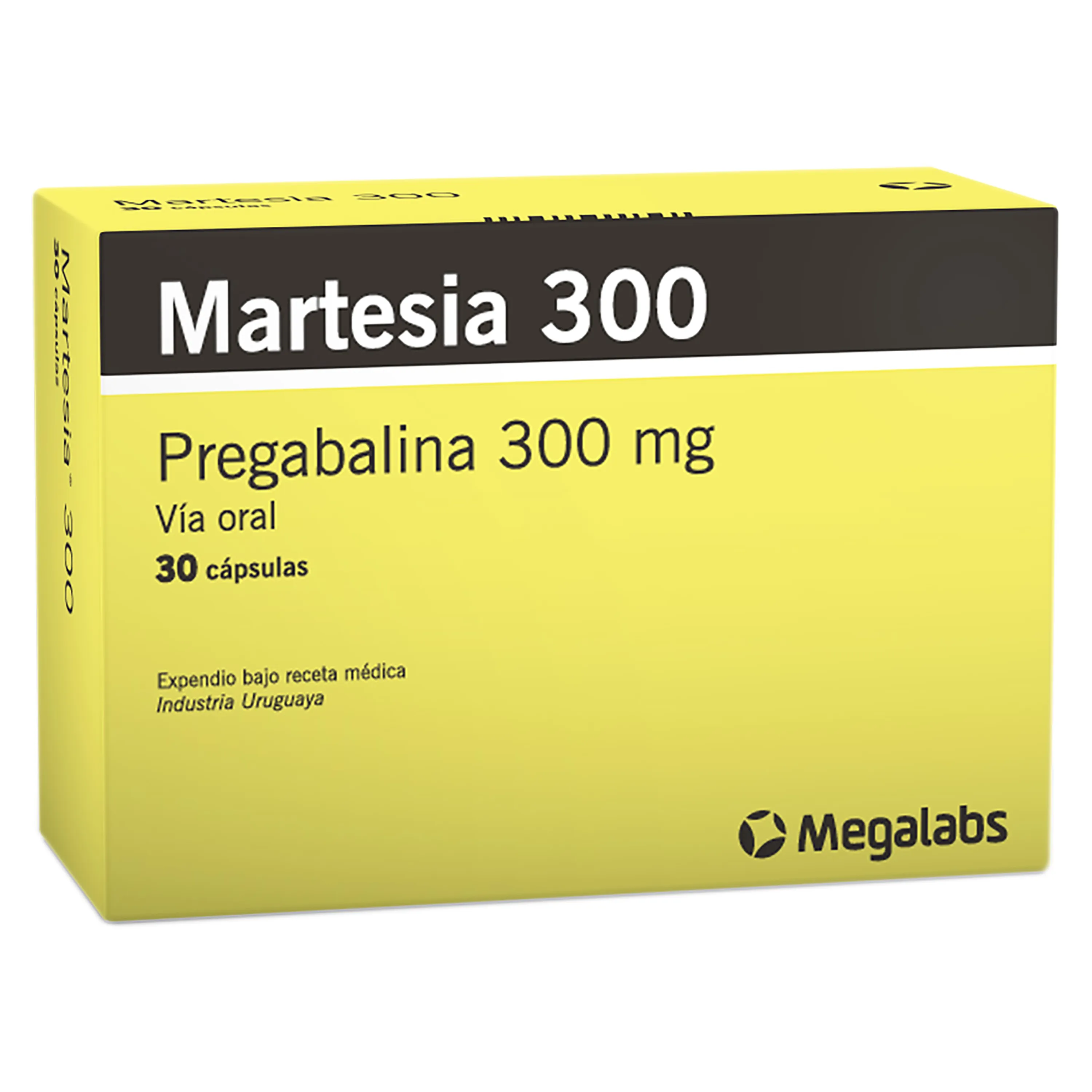 Martesia 300 mg caja 30 cápsulas