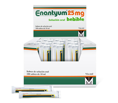ENANTYUM 25 MG SOBRES BEBIBLES VIA ORAL