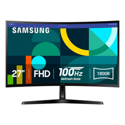 Monitor Curvo Samsung Essential S3, 27 Pulgadas FHD, 1920x1080