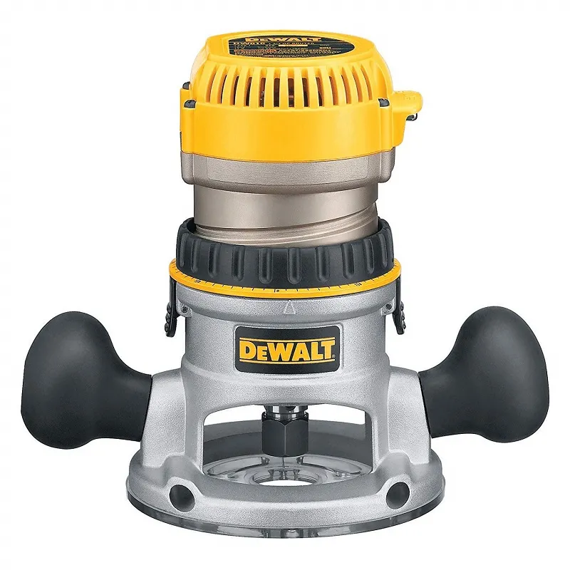 Router 13/4 hp velocidad variable 1.300 W con recolectador de polvo
