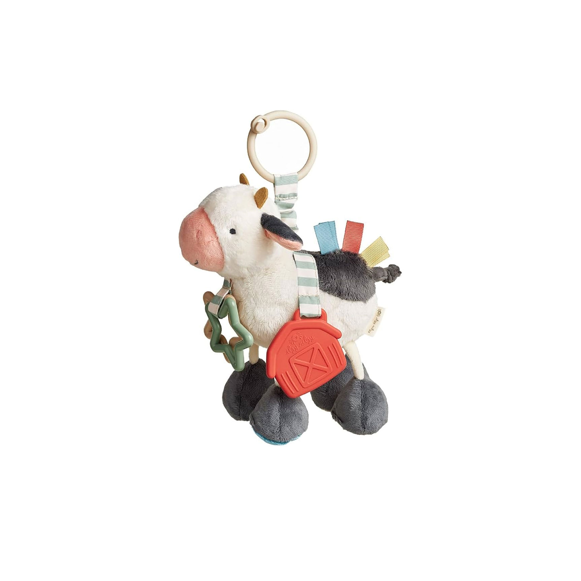 Itzy Ritzy Link and Love Teething Activity Toy – Carmen The Cow