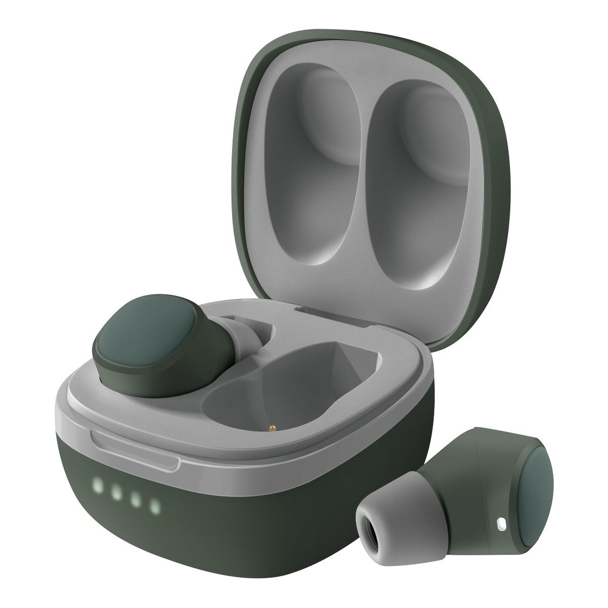 Mini audífonos Bluetooth FreePods True Wireless, verdes