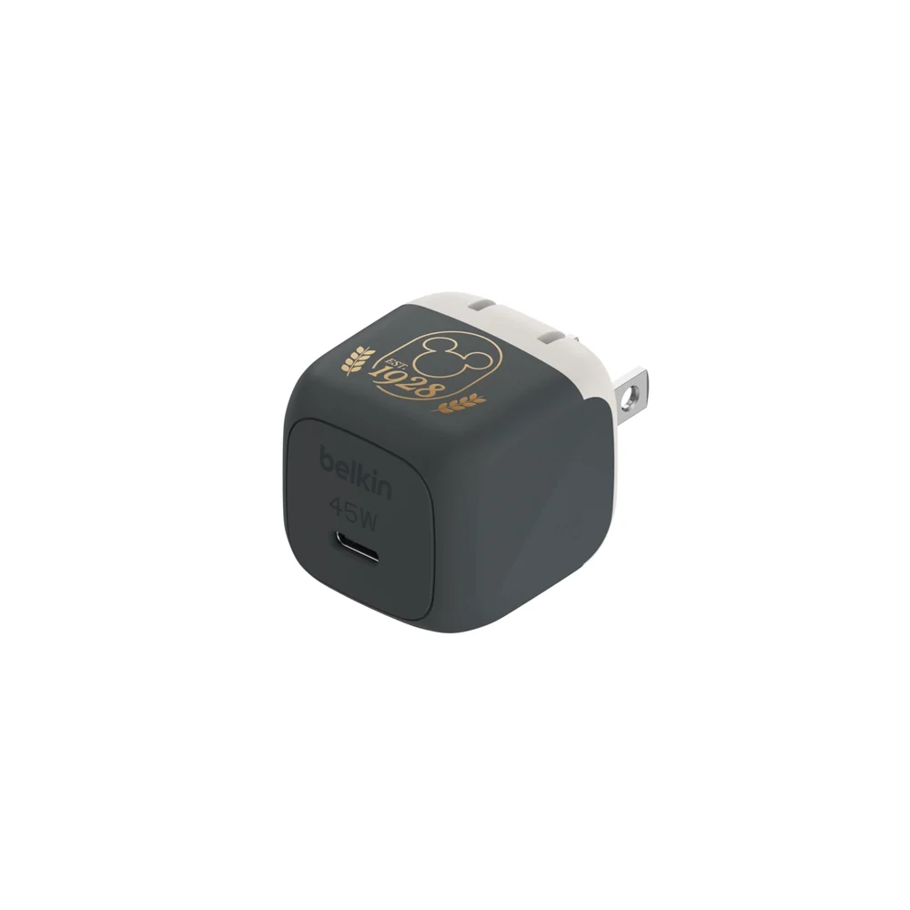 Cargador de Pared Belkin USB-C 45W Mickey - Negro