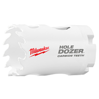 Broca Sierra Carburo 1 3/8" Hole Dozer Milwaukee