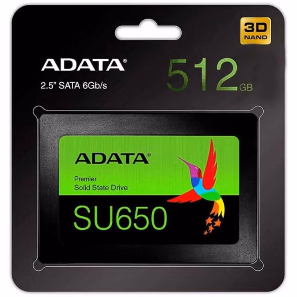 SSD 2.5 Adata Ultimate SU650 – 512GB – 520/450 MB/s
